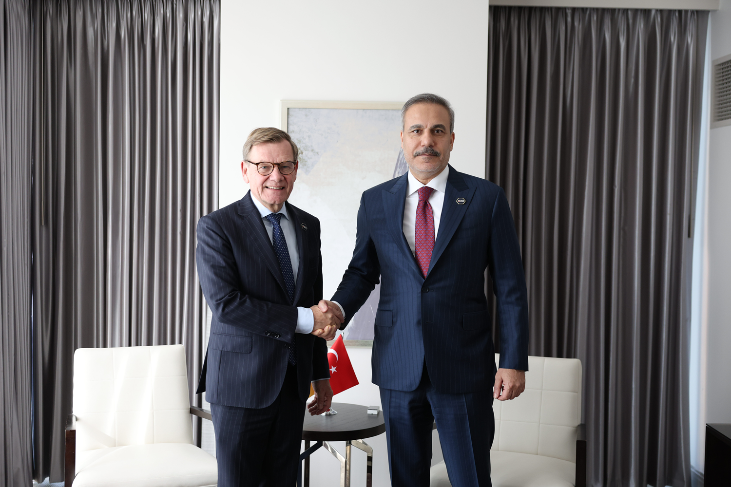 Bakan Fidan, Alman mevkidaşı ile görüştü