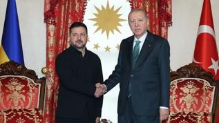 Dolmabahçe'de barış zirvesi! Cumhurbaşkanı Erdoğan, Zelenskiy ile görüştü