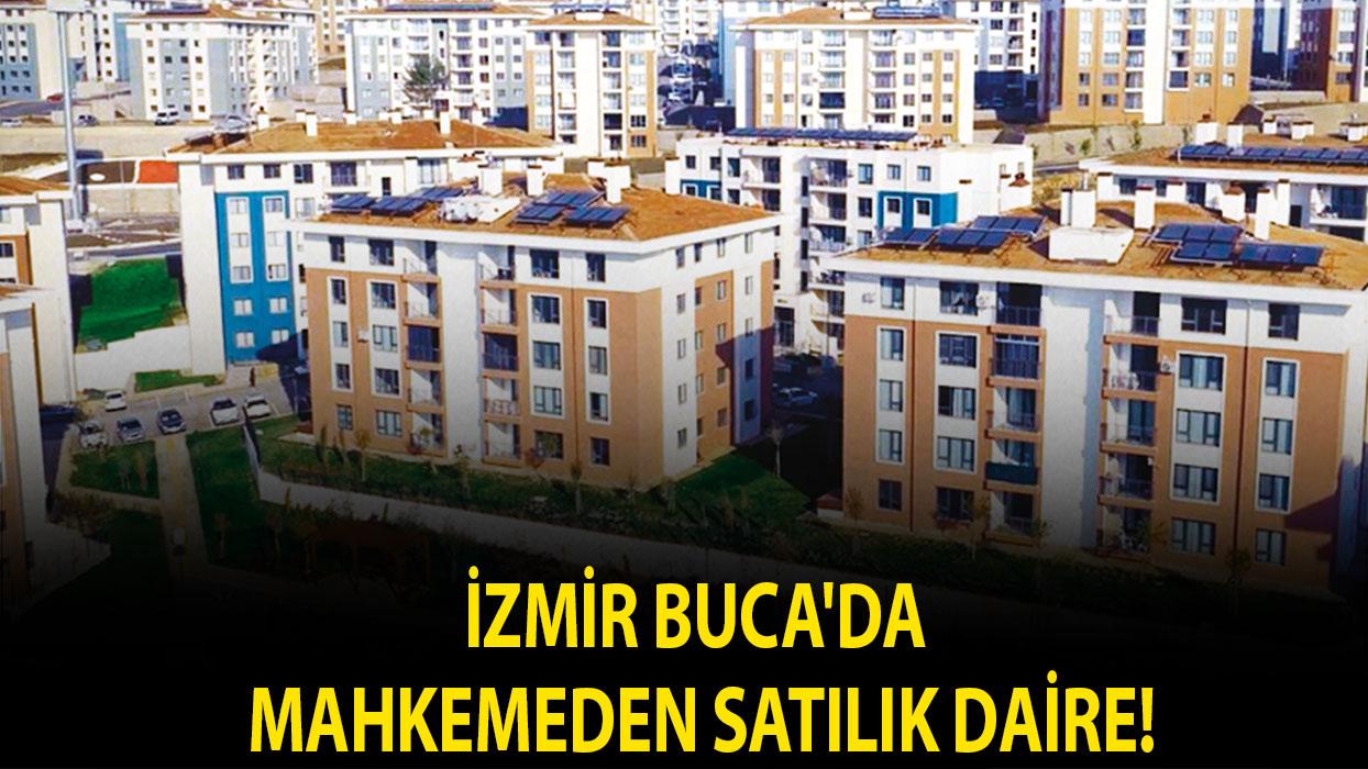 İzmir Buca'da mahkemeden satılık daire!