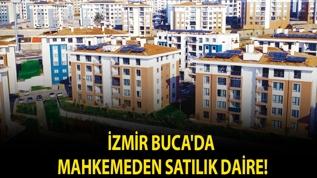 İzmir Buca'da mahkemeden satılık daire!