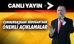 #CANLI Cumhurbaşkanı Erdoğan: Özel'in potlarını üst üste koysak Halep'e yol olur