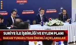 Bakan Yumaklı'dan Suriye için eylem planı ve fahiş fiyat uyarısı