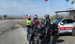 Kırklareli'nde yapılan trafik denetiminde 395 sürücüye ceza kesildi