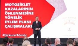 Bakan Yerlikaya, motosiklet kazalarının önlenmesine yönelik eylem planını açıkladı