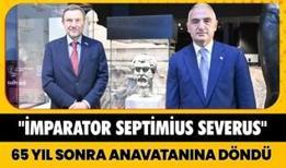 Kaçırılan Severus'un heykel başı Türkiye'de