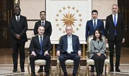 Cumhurbaşkanı Erdoğan, 5 ülkenin büyükelçisini kabul etti