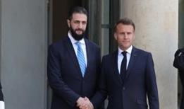 Suriye ile Fransa arasında diyalog dönemi başladı: Macron'dan İsrail'e sert tepki