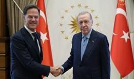 Cumhurbaşkanı Erdoğan, NATO Genel Sekreteri Rutte'yi kabul etti