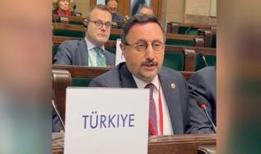 AB toplantısında mikrofonu kesilen Karayel: İfade özgürlüğü çiğneniyor