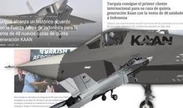 Milli muharip uçağı KAAN'ın Endonezya'ya satışına İspanya medyası geniş yer ayırdı
