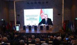 Aliyev adil dünya düzeninden yana olduklarını belirtti
