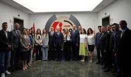 Hazine Bakanı Şimşek'ten VİMER'e ziyaret