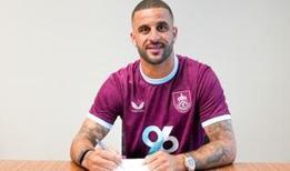 Burnley, Milan'dan ayrılan Kyle Walker'ı kadrosuna kattı.