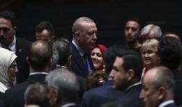 Cumhurbaşkanı Erdoğan 'En Uzun Gece' destanının ilk temsiline katıldı
