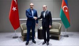 Dışişleri Bakanı Fidan, Azerbaycanlı mevkidaşı ile görüştü