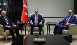 Bakan Fidan, Milli Savunma Bakanı Güler ve MİT Başkanı Kalın ile görüştü