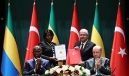 Türkiye ile Gabon arasında 8 anlaşma... Maden, Savunma ve Enerji alanlarında iş birliği