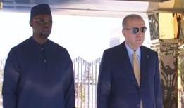 Senegal Başbakanı Sonko, Ankara'da! Cumhurbaşkanı Erdoğan resmi törenle karşıladı