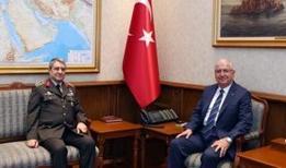 Bakan Güler, Genelkurmay Başkanı Orgeneral Bayraktaroğlu ile görüştü