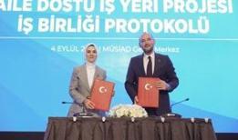 MÜSİAD ve Aile Bakanlığı'ndan tarihi protokol: Evlilik ve çocuk teşvikleri geliyor