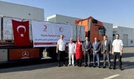 Türk Kızılay'dan Gazze'ye yardım eli