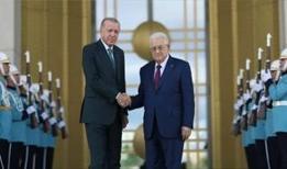 Beştepe'de kritik zirve! Cumhurbaşkanı Erdoğan, Abbas ile görüştü: Önceliğimiz Gazze'de acil ateşkes
