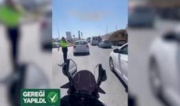 Gereği yapıldı! Ankara'da polisin "dur" ihtarına uymayıp kaçan sürücü yakalandı