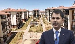 Bakan Kurum, İlk Evim Projesi'nde yapımı tamamlanan TOKİ konutlarının görüntülerini paylaştı