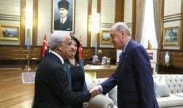 Cumhurbaşkanı Erdoğan, DEM Parti heyetini kabul etti