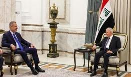 Bakan Fidan, Irak Cumhurbaşkanı Reşid tarafından kabul edildi