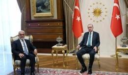 Cumhurbaşkanı Erdoğan, HÜDAPAR Genel Başkanı Yapıcıoğlu'nu kabul etti