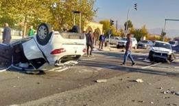 Malatya'nın Kale ilçesinde trafik kazası! 2 kişi yaralandı