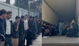 Sakarya'da Afganistan uyruklu 24 düzensiz göçmen yakalandı