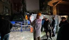 Kağıthane'de doğal gaz patlaması evin duvarını yıktı: 1 yaralı