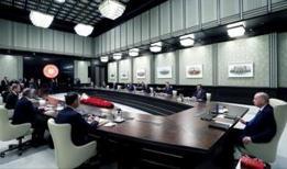 Cumhurbaşkanlığı Kabine Toplantısı sona erdi