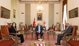 Terörsüz Türkiye süreci sürüyor... DEM Parti heyetinden Kurtulmuş'a ziyaret