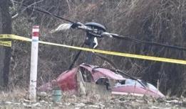 ABD'de iki helikopter havada çarpıştı