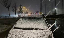 İstanbul'a beklenen kar geldi