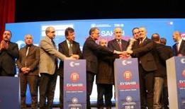 Van'da yapılacak sosyal konutların hak sahipleri kurayla belirlendi