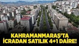 Kahramanmaraş Onikişubat'ta icradan satılık 4+1 daire!