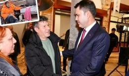 Bakan Kurum'dan 6 Şubat'ın yıl dönümünde anlamlı buluşma