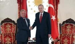 Ürdün Kralı 2. Abdullah Türkiye'de! Cumhurbaşkanı Erdoğan resmi törenle karşıladı