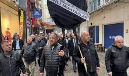 Dev yatırıma CHP takozu! Muhtarlardan siyah çelenkli protesto