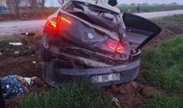 Şanlıurfa'da otomobil devrildi: 1 ölü, 5 yaralı