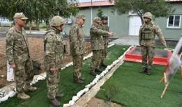 Kara Kuvvetleri Komutanı Tokel KKTC'de... Konuşlu birlikleri denetledi