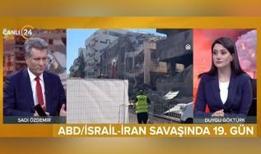 ABD masaya ancak İsrail isterse oturur! 24 TV canlı yayınında çarpıcı analiz!