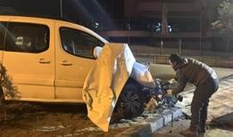 Erzurum'da 4 aracın karıştığı zincirleme kazada 1'i ağır 7 kişi yaralandı