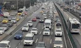 Bayram tatilinin ardından ilk iş günü... İşte İstanbul trafiğindeki son durum...