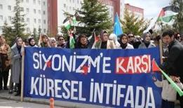 İsrail'in çıkardığı idam yasası Nevşehir, Niğde, Kırşehir, Yozgat ve Kayseri'de protesto edildi