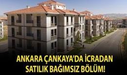 Ankara Çankaya'da icradan satılık bağımsız bölüm!